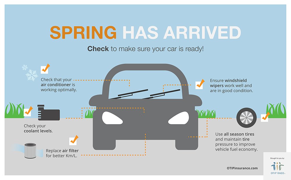 Spring car tune-up