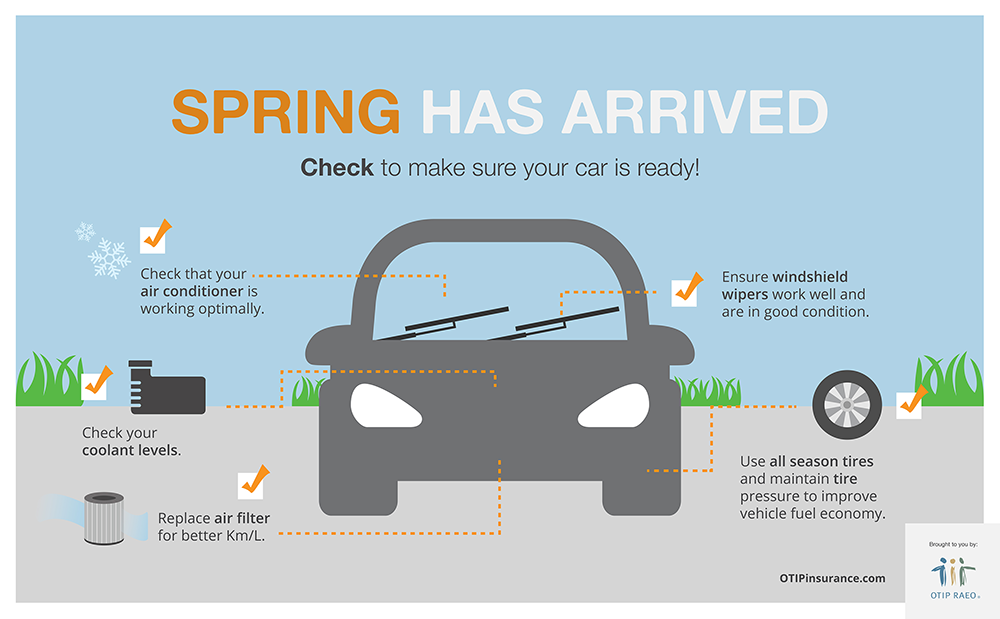 Spring Car Tune Up OTIP Insurance