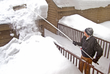 Snow storm in the forecast? Protect your roof from a heavy snow load